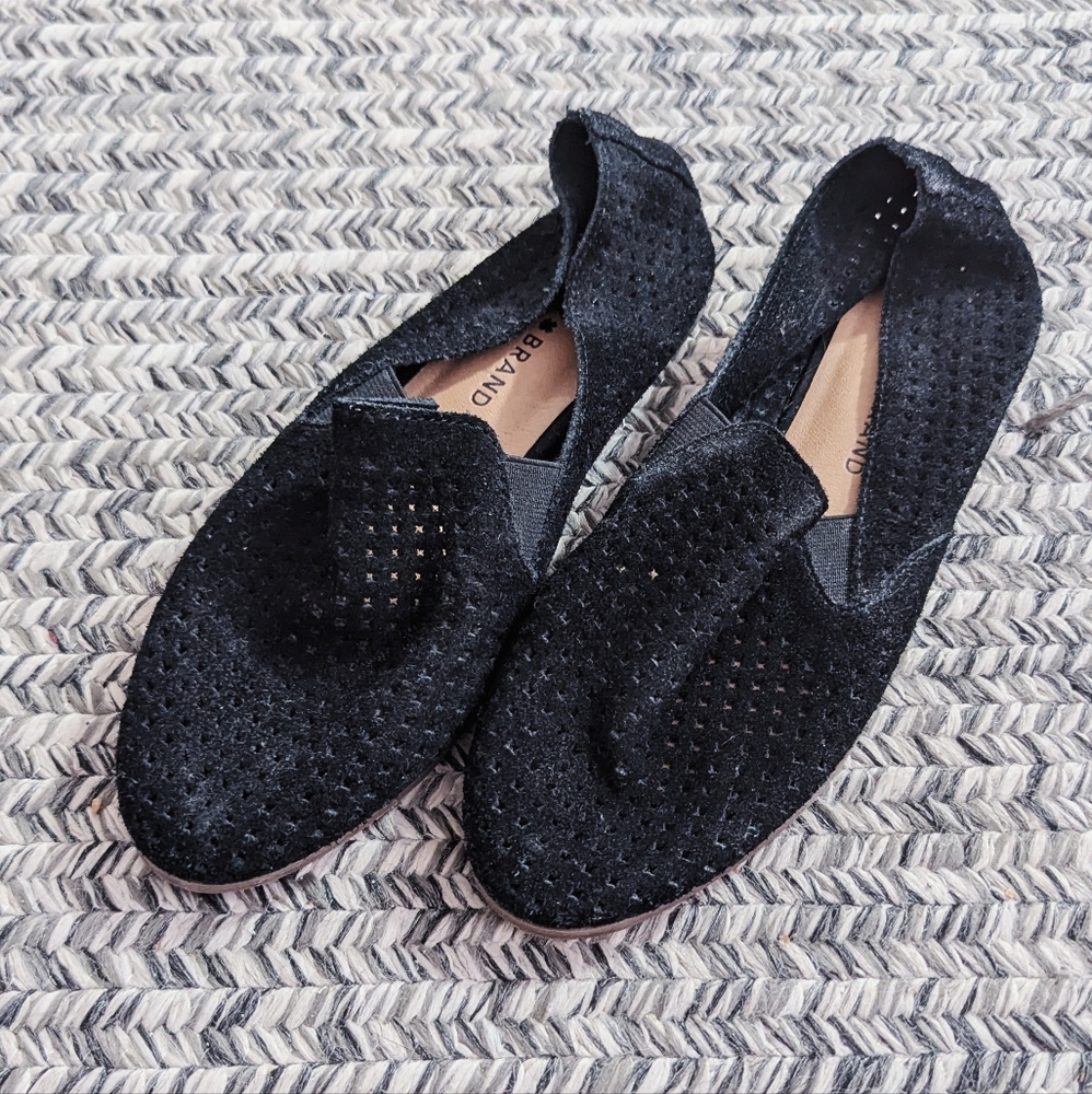 Lucky Brand Black Carthy Loafer Flat